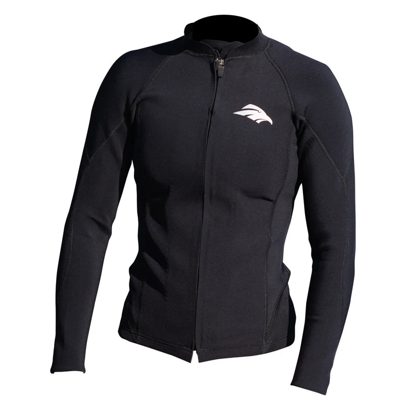 Eagle Womens FreeFlex Heater Shirt Front Zip hitam di Joy368