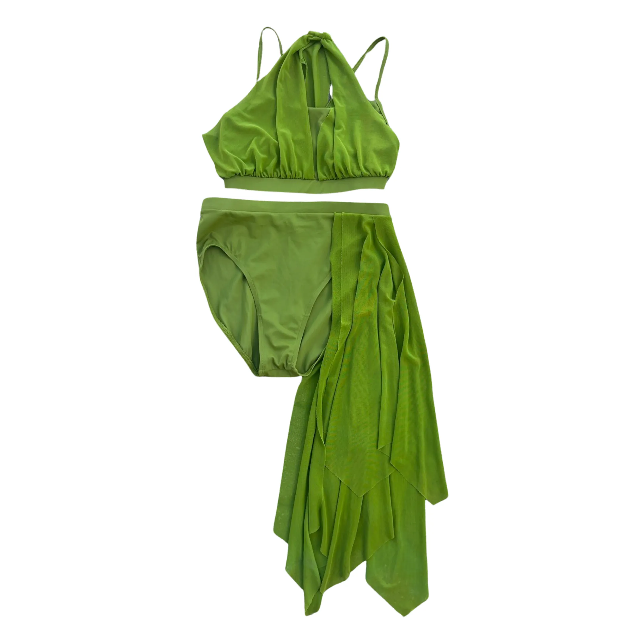 Grinch Green Two Piece set warna hijau cerah dari Joy368