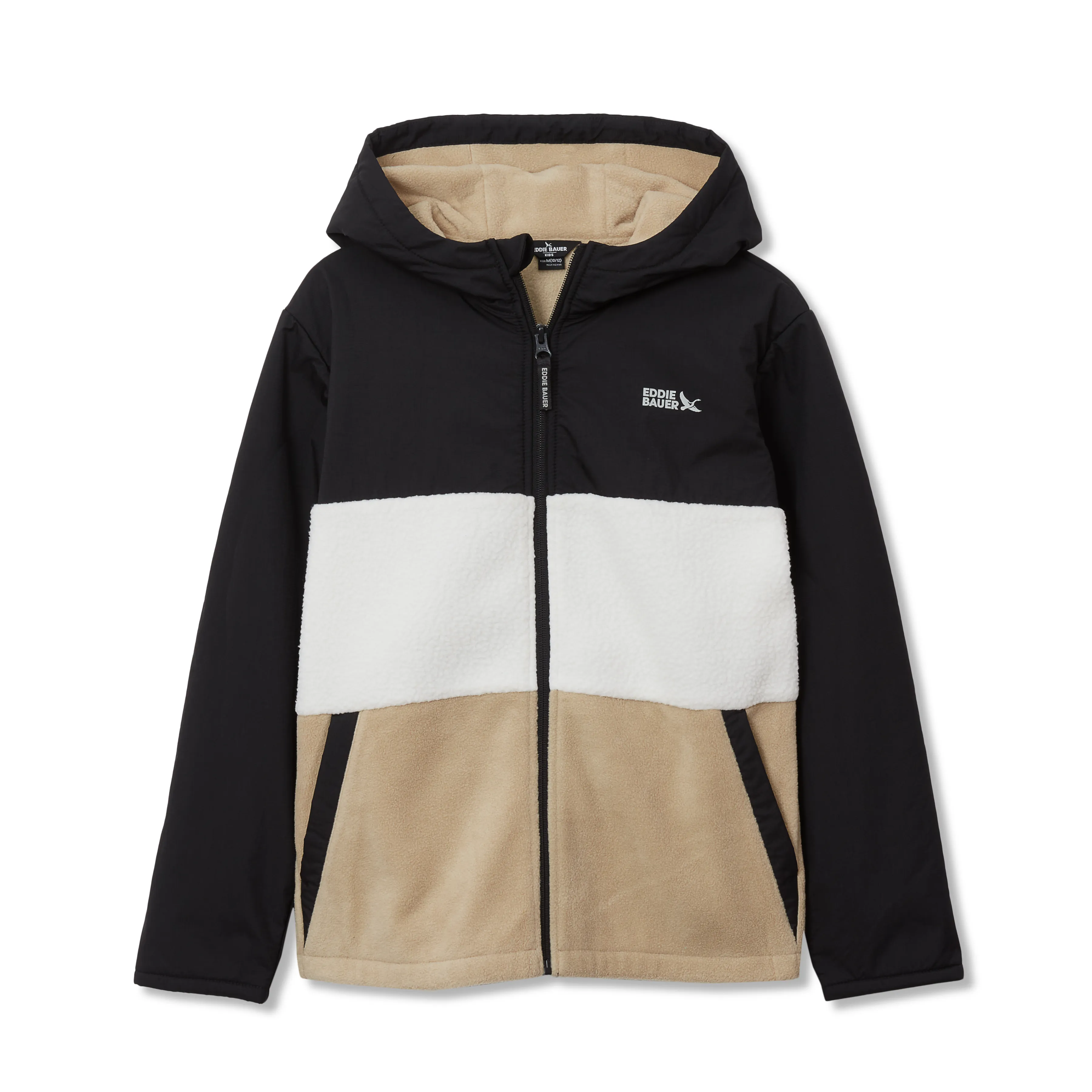 Kids Chilali Fleece Jacket warna terang dan hitam dari koleksi Joy368