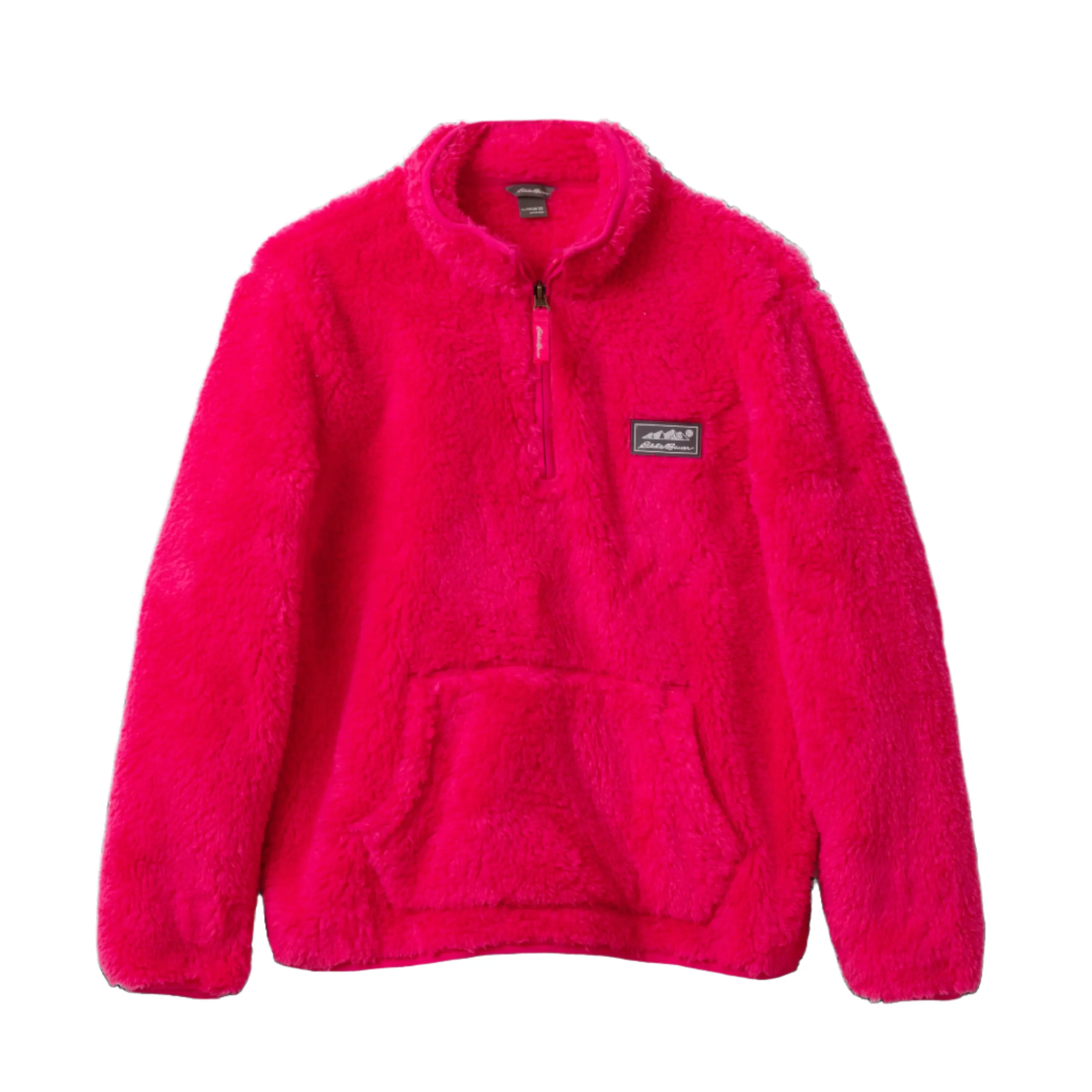 Kids Quest Fleece Plush 1/4 Zip Jacket warna hitam di Joy368