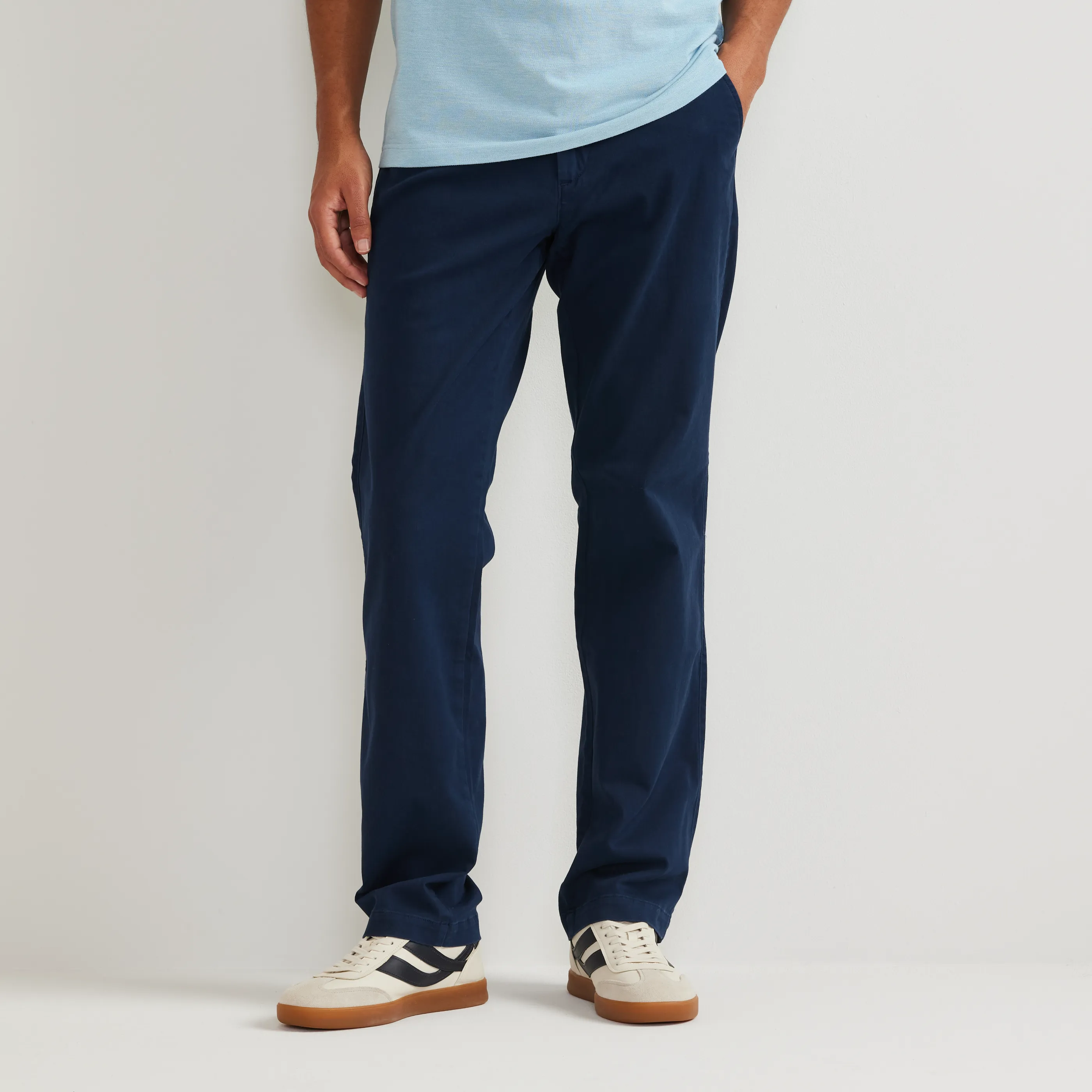 Men's Legend Wash Twill Pants Dk Sand dari Joy368