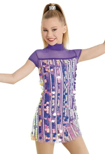 Mock Neck Sequin Dress elegan berkilau payet mewah dari koleksi Joy368
